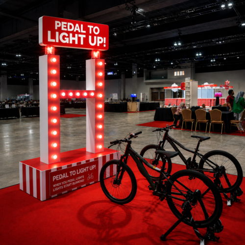 Pedal To Light Up